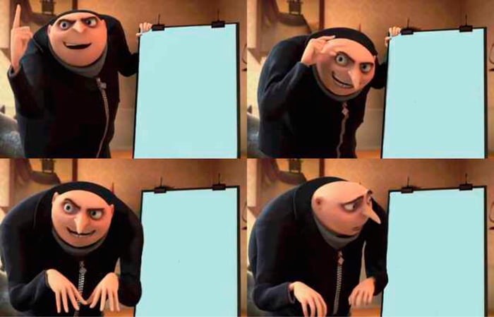 Gru's Plan meme about Black Girl Vitamins